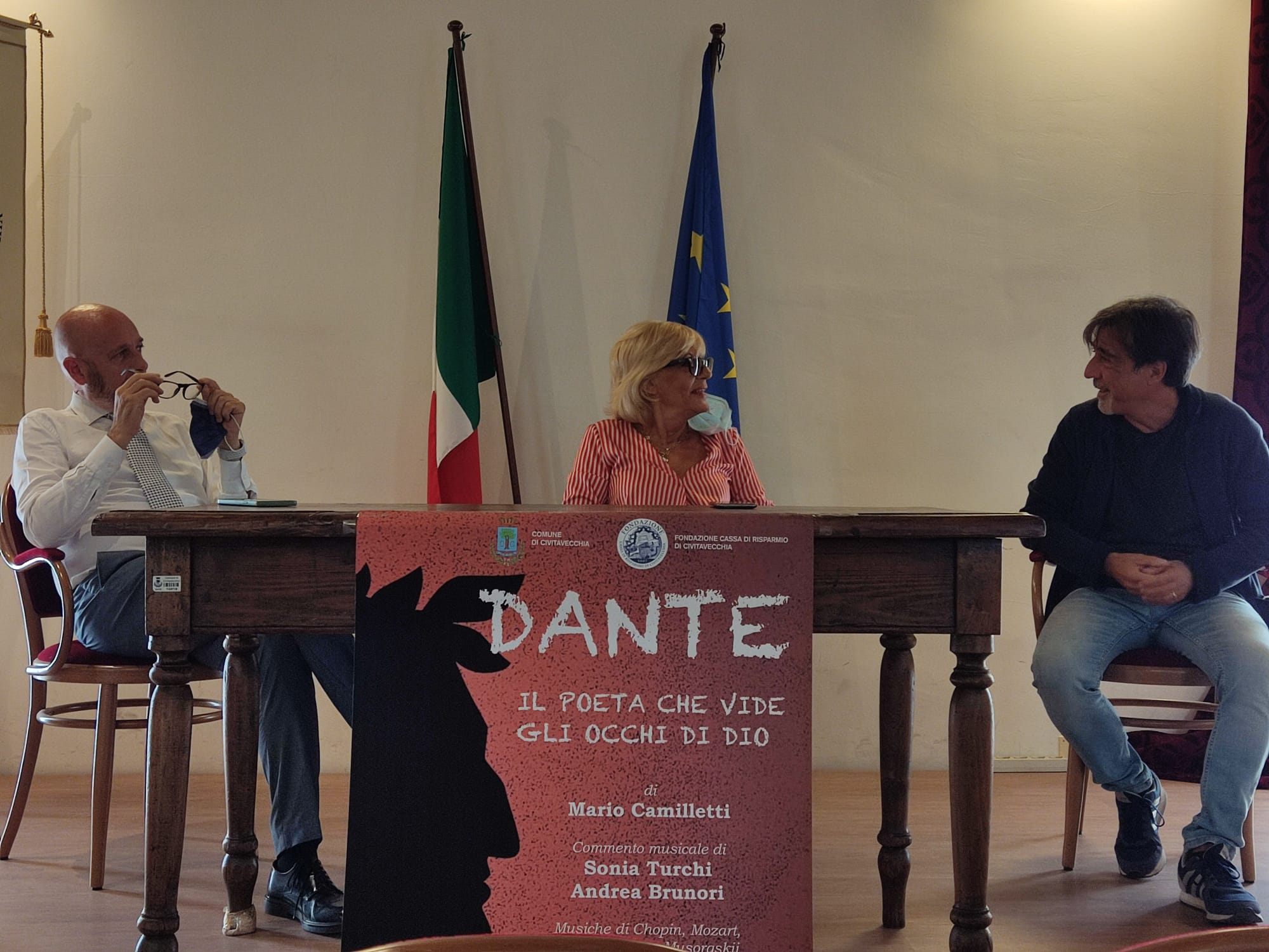 Camilletti porta Dante alla Cittadella della Musica