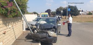 Ladispoli: incidente al Cerreto, ferita una donna