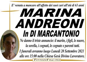 MARINA ANDREONI in DI MARCANTONIO