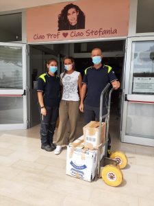 Cerveteri: la protezione civile dona materiale didattico alle scuole