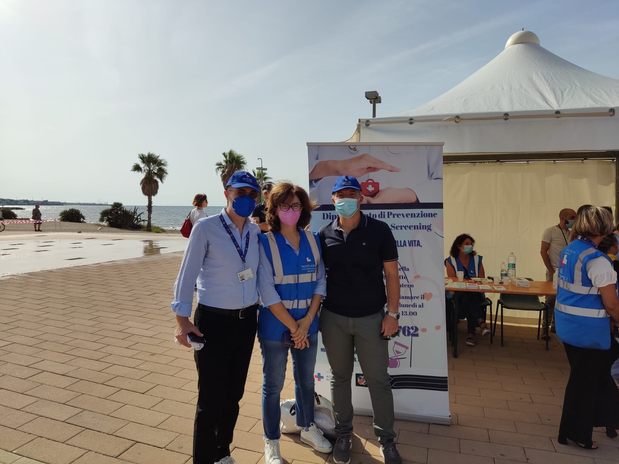 Asl Roma 4, sport e prevenzione in piazza alla Marina