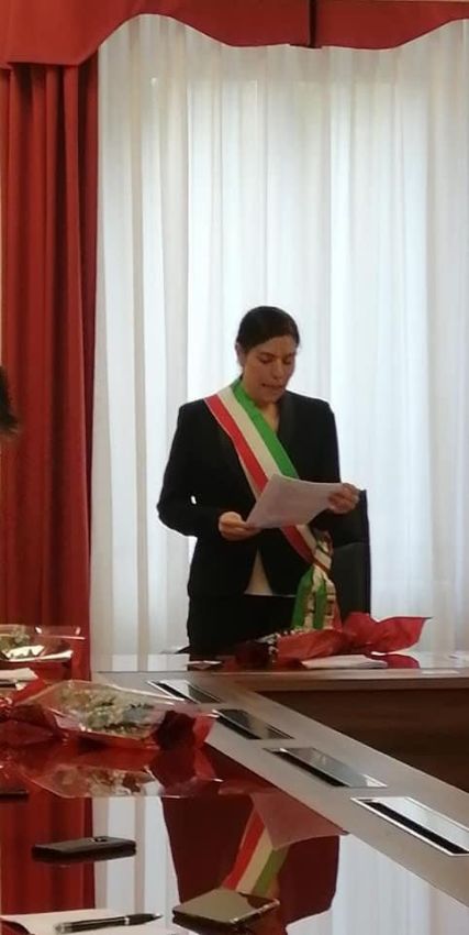 Gli alunni della IV di Santa Severa nord  intervistano la sindaca Bentivoglio