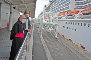 Visita pastorale al porto Vescovo e presidente adsp Musolino (11)