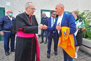 Visita pastorale al porto Vescovo e presidente adsp Musolino (2)