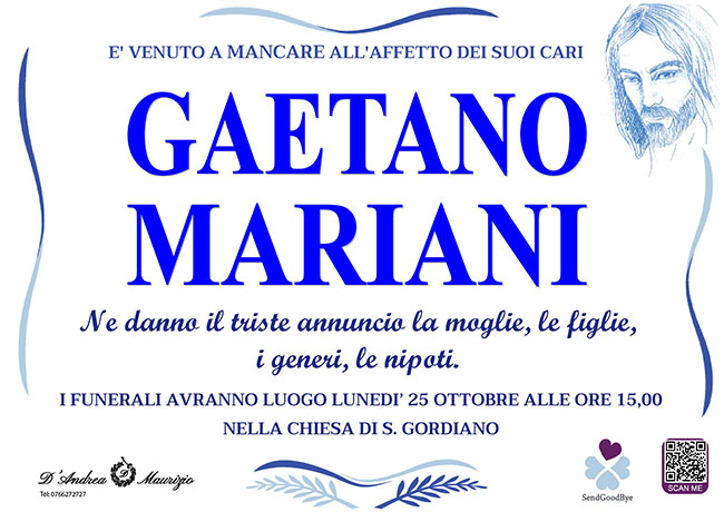 GAETANO MARIANI