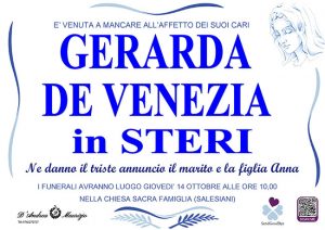 GERARDA DE VENEZIA in STERI