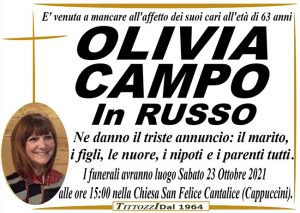 OLIVIA CAMPO in RUSSO