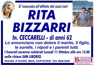 RITA BIZZARRI in CECCARELLI di anni 62