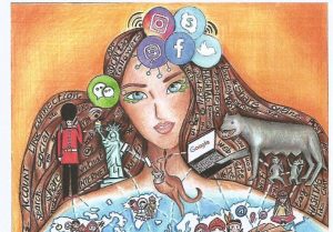 La studentessa Margot Pimpinelli vincitrice  locale del concorso “Un poster per la pace”