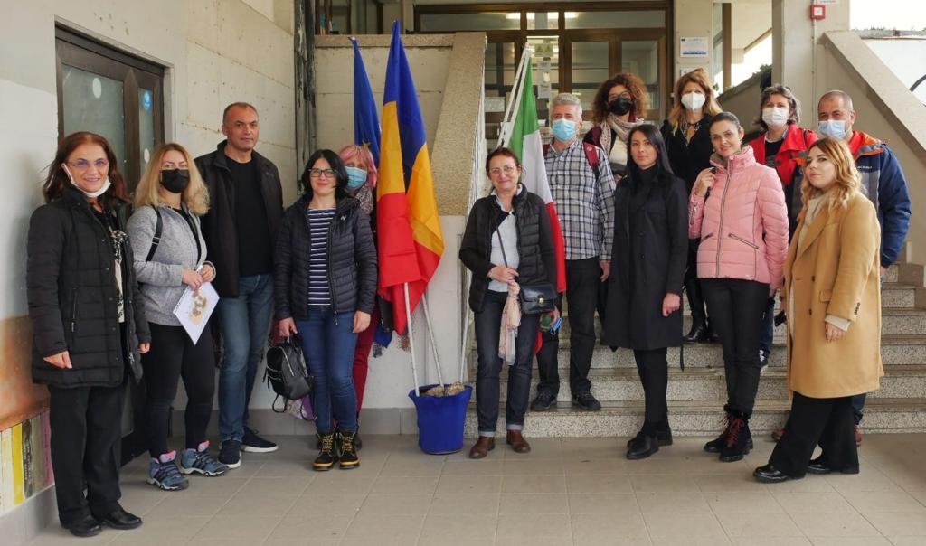 Ladispoli, alla Melone una delegazione delle scuole romene