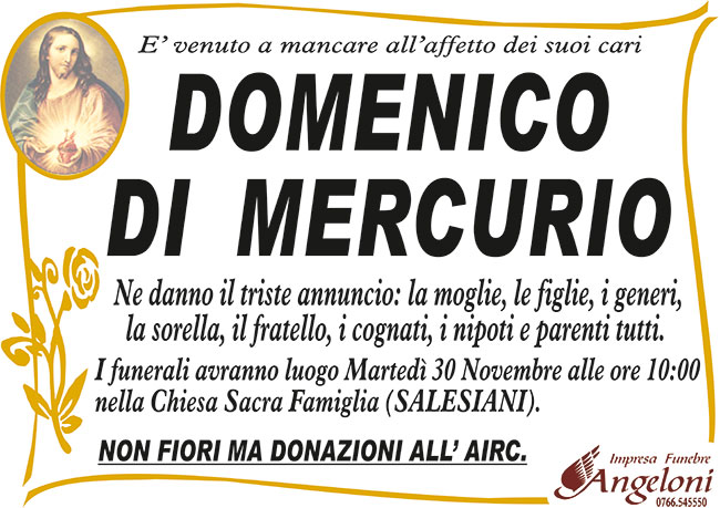 DOMENICO DI MERCURIO