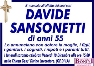 DAVIDE SANSONETTI di anni 55