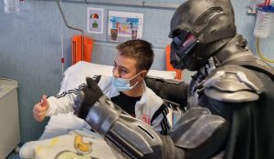 Un batman ladispolano per il  reparto oncoematologico del Bambino Gesù