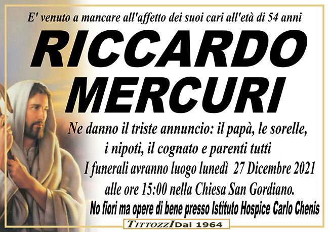 RICCARDO MERCURI
