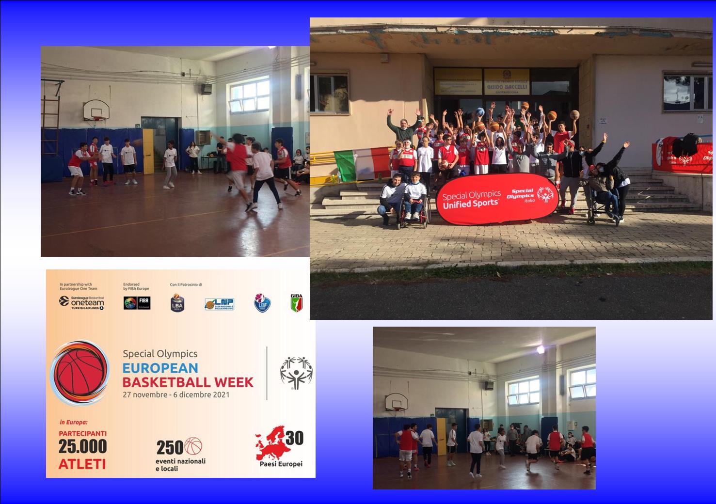 Lo Stendhal partecipa a ”Special Olympics European Basketball Week”
