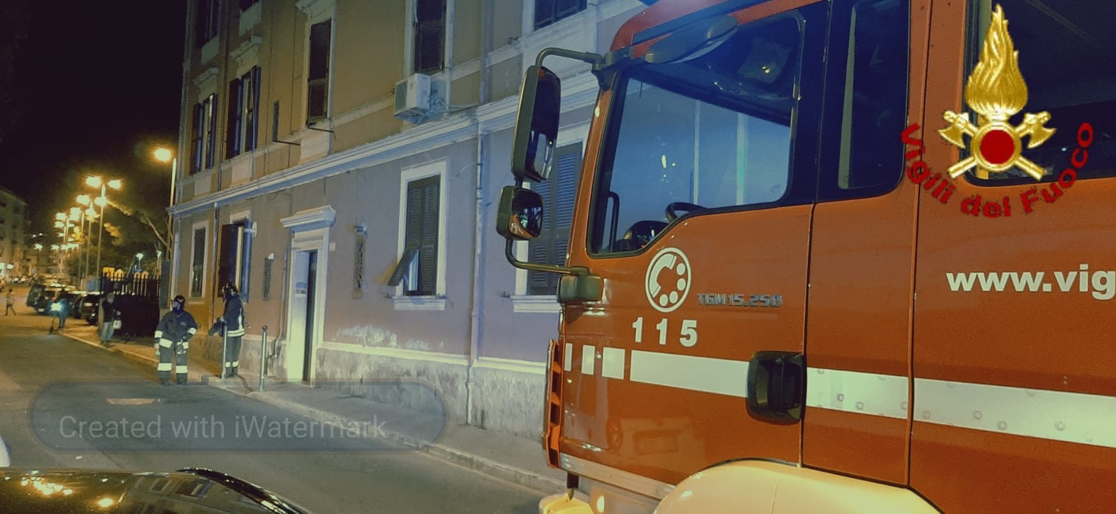 Fuga di gas in via Montanucci, intervento dei Vigili del fuoco