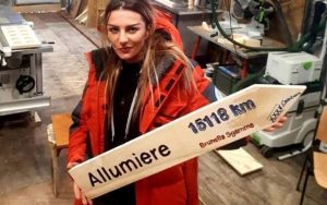 L’allumierasca Brunella Sgamma fa parte  della 37esima spedizione in Antartide