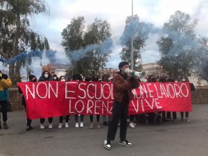 Morte Lorenzo Parelli, studenti in piazza anche a Civitavecchia