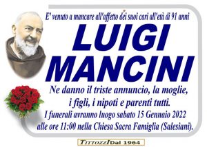 LUIGI MANCINI