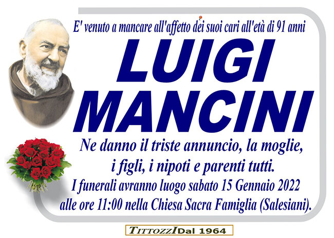 LUIGI MANCINI
