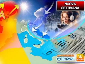 Meteo. Italia al gelo e neve fino in pianura, freddo e maltempo al Centro-Sud