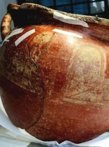 Tirati a lucido i vasi della necropoli etrusca della Riserva del Ferrone