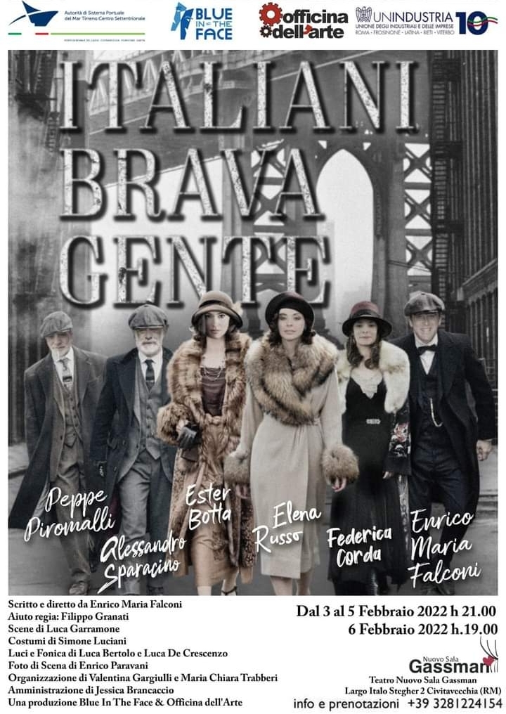 Nuovo sala Gassman, sul palco l’atteso esordio di ”Italiani brava gente”