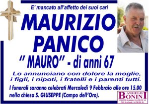 MAURIZIO PANICO “MAURO” di anni 67