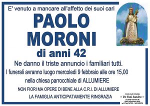 PAOLO MORONI di anni 42