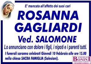 ROSANNA GAGLIARDI ved. SALOMONE