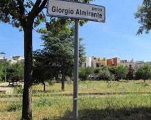 «Subito i lavori per intestare il parco
 


a Giorgio Almirante come da delibera»