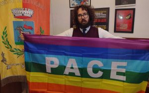 Un punto di raccolta per le donazioni