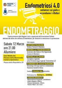 Allumiere si tinge di giallo con  ‘Endometraggio”