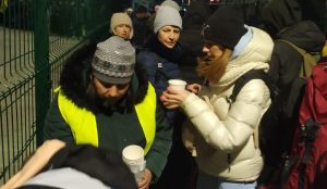 Con la onlus a Siret per aiutare i profughi