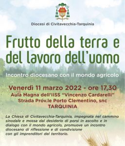 Tarquinia, il Vescovo Ruzza incontra gli imprenditori agricoli