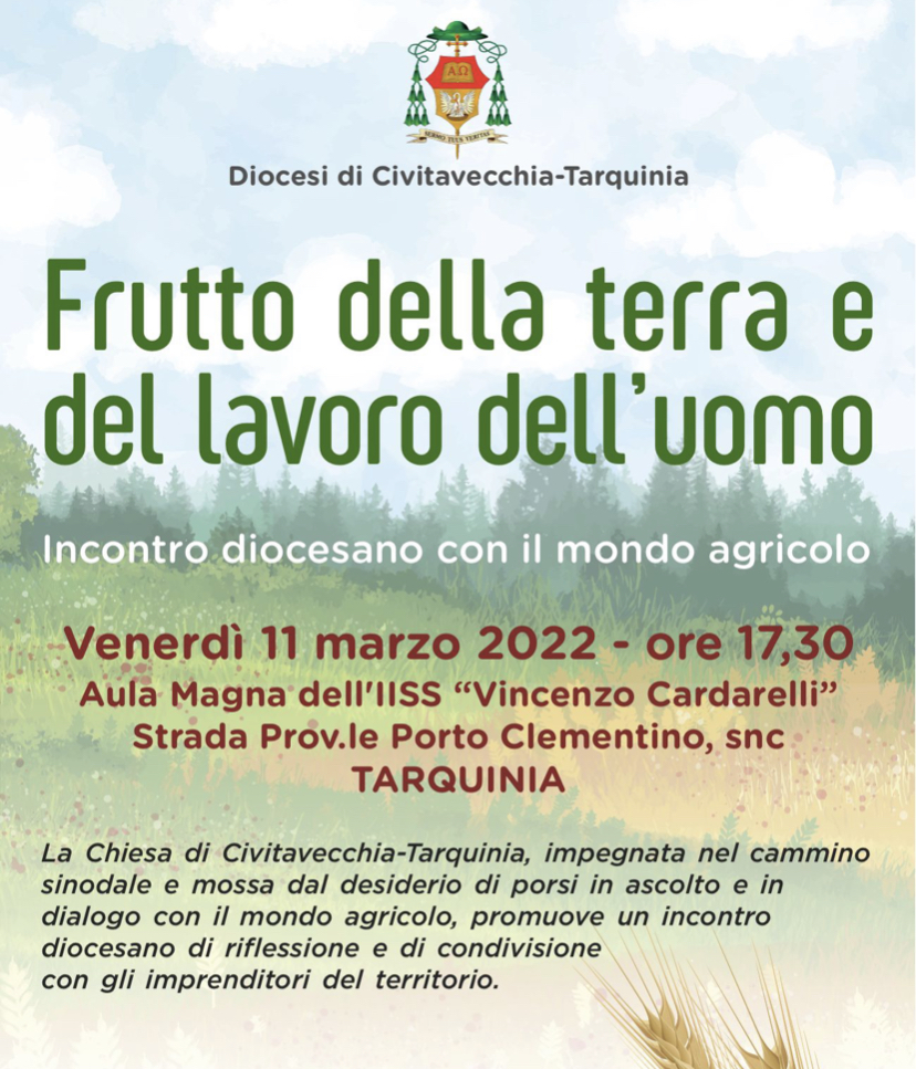 Tarquinia, il Vescovo Ruzza incontra gli imprenditori agricoli