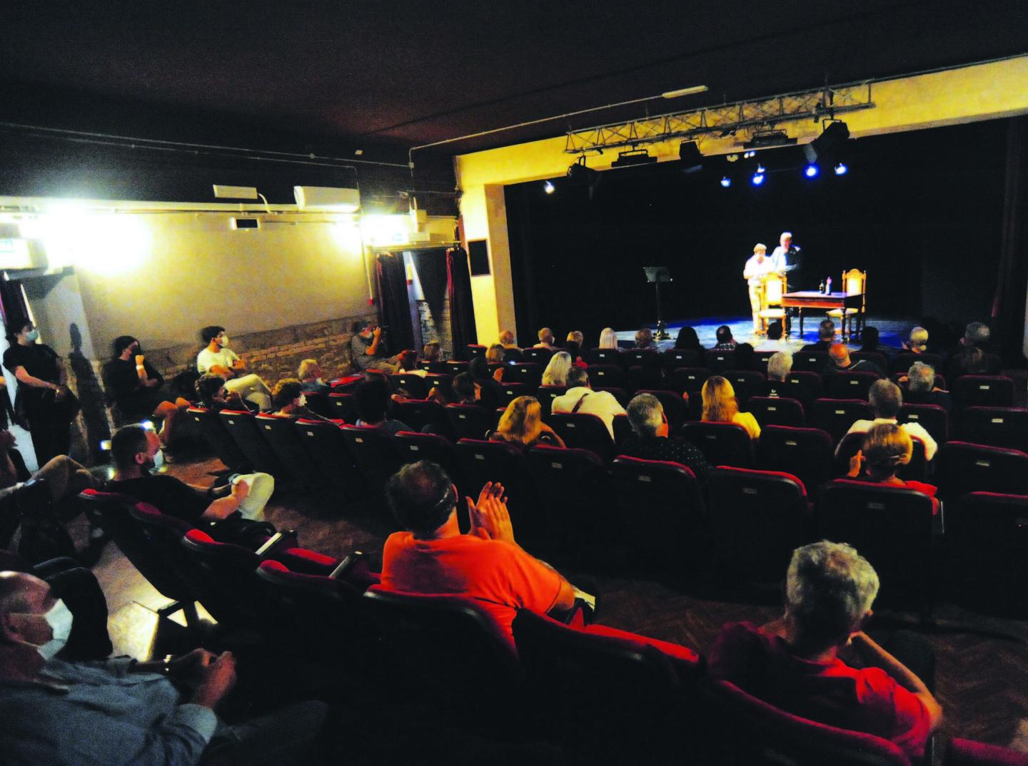 Gassman, sul palco “Acquatica”