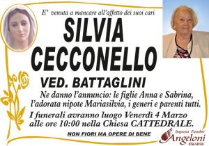 SILVIA CECCONELLO ved. BATTAGLINI