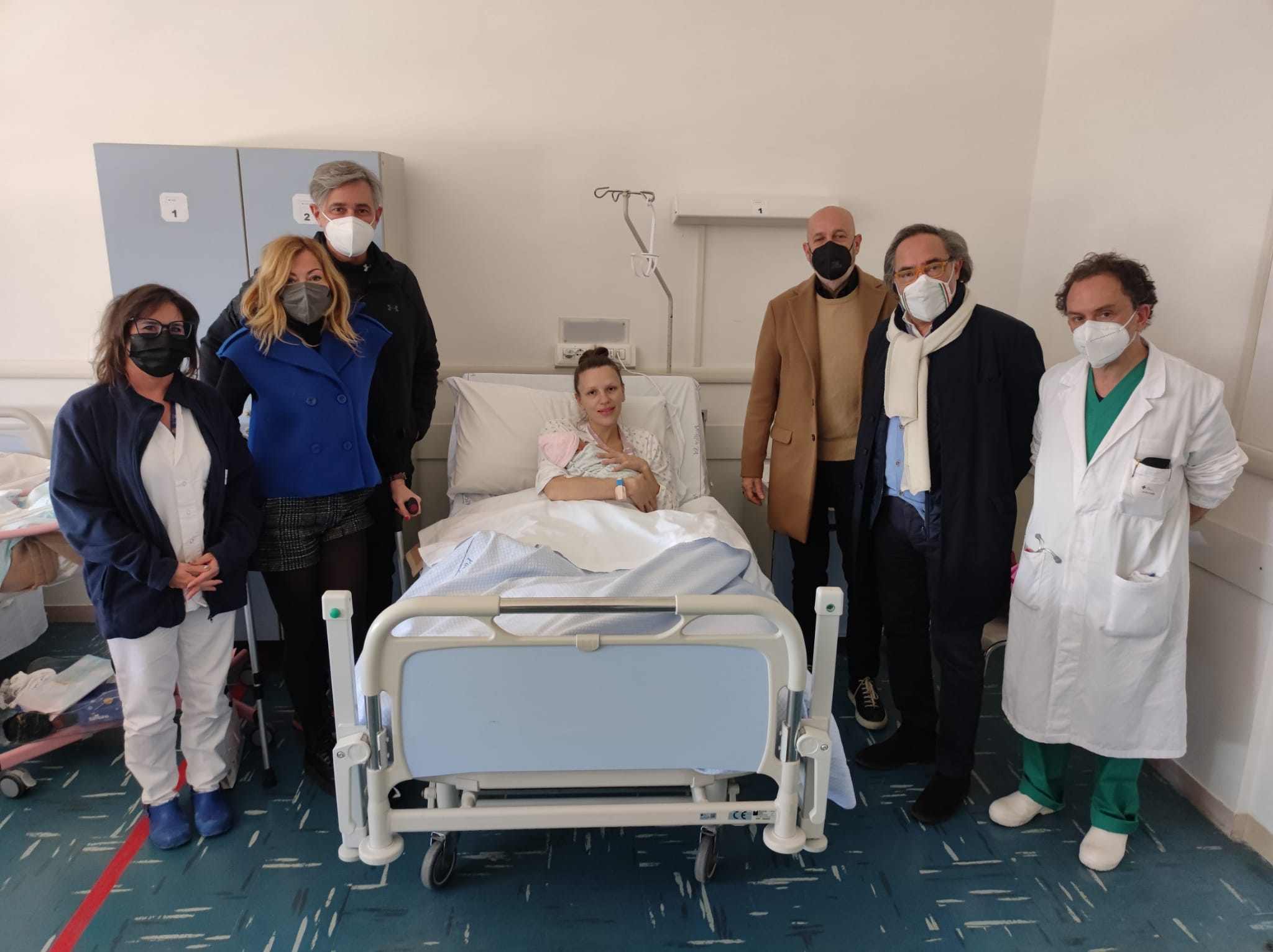 Ucraina, al San Paolo è nata la piccola Glykeria