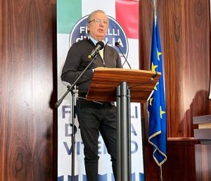 Viterbo, Taglia inaugura la nuova sede elettorale: “La mia candidatura con FdI? Una scelta di coerenza”