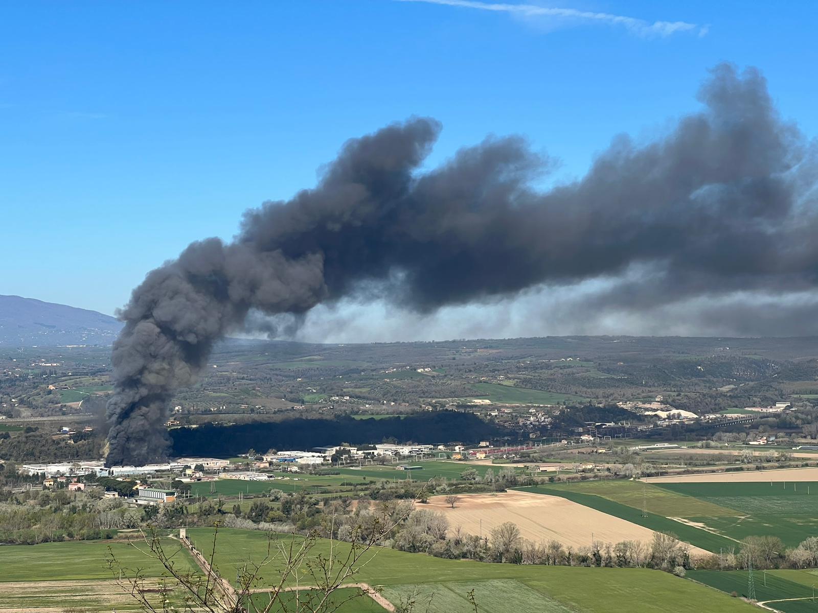 Incendio di Gallese, la solidarietà degli imprenditori del Lazio alla GSI