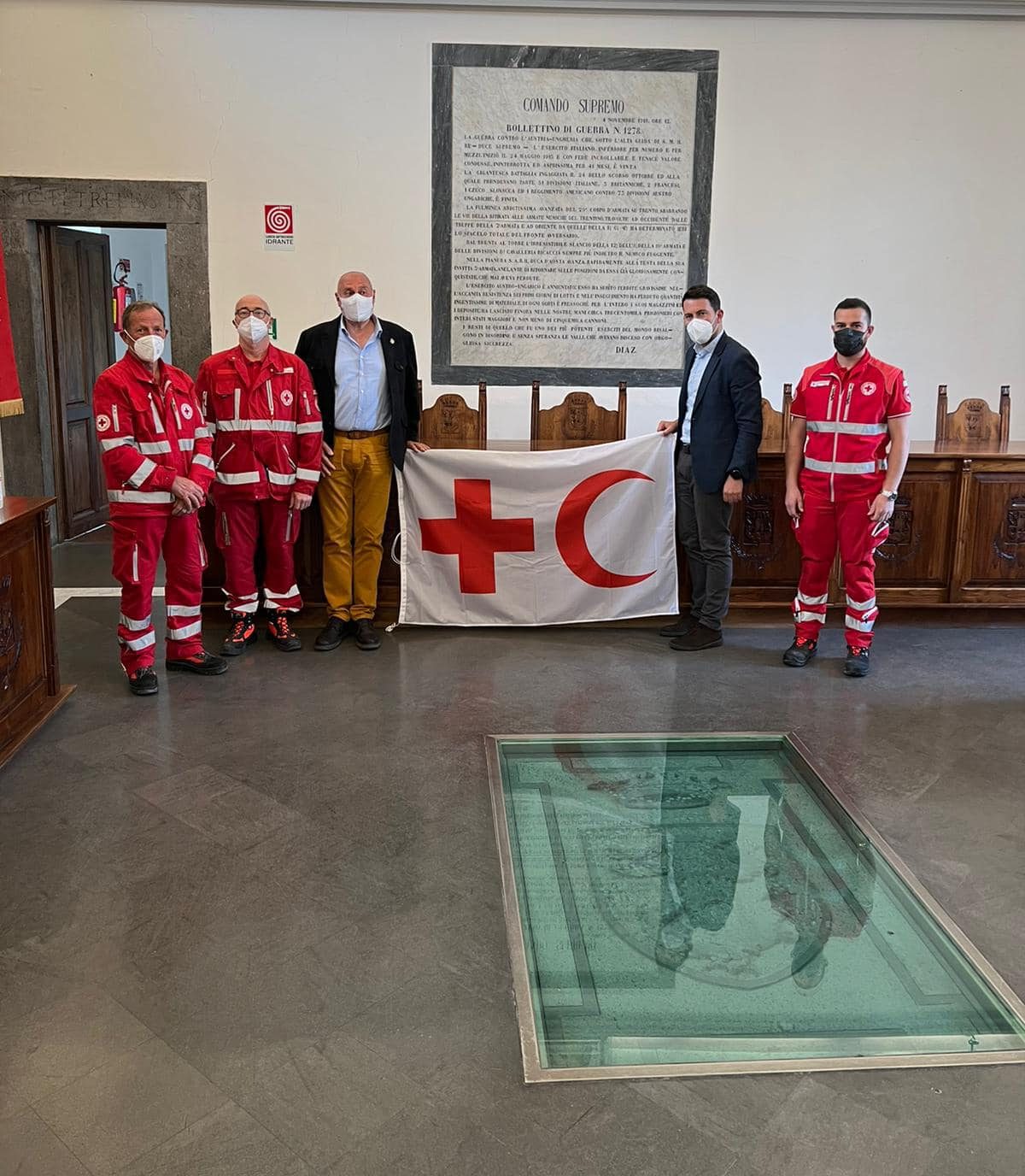 Bagnoregio omaggia la Croce Rossa