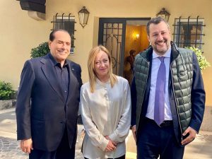Centrodestra – Oggi ad Arcore vertice Berlusconi, Meloni e Salvini