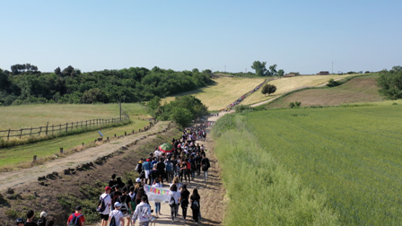 “Giovani e Colori”, i ragazzi di Juppiter al Parco di Vulci