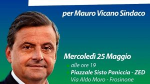 Frosinone – Elezioni, mercoledì 25 Carlo Calenda a Frosinone per sostenere Mauro Vicano