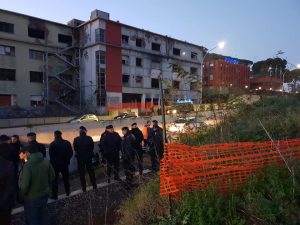 Roma – Sgombero stabile ex fabbrica Pennicillina. 30 identificati da polizia, 23 irregolari