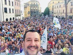 Viterbo – Elezioni, Matteo Salvini in città per sostenere Claudio Ubertini sindaco