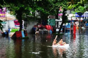 Ondate di calore e inondazioni: effetto del climate-change