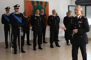 Il Generale di Divisione Antonio de Vita in visita al Comando Provinciale di Rieti