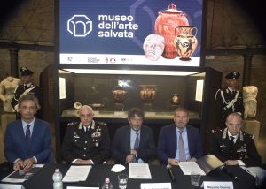 Roma, il ministro Franceschini inaugura il Museo dell’Arte Salvata